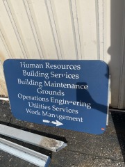 UF Sign Human Resources Etc.