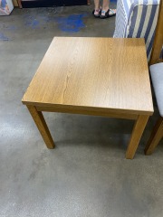 Nice & Good Wood Look Square Side Table