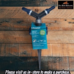 GILMOUR ADJUSTABLE WHIRLING SPIKE SPRINKLER MSRP$11.99