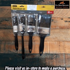 4PC PAINT BRUSH SET MSRP$7.99