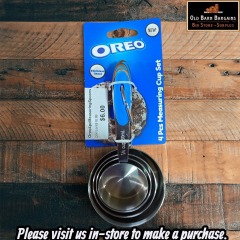 OREO STAINLESS STEEL 4-PACK MEASURING CUP SET
