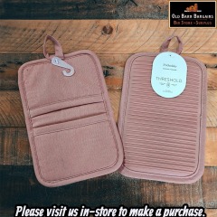 THRESHOLD POT HOLDER PINK COMPARE TO $8