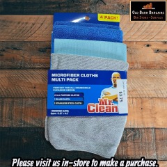 MR CLEAN MICROFIBER CLOTHS FOUR PACK COMPARE $6.99