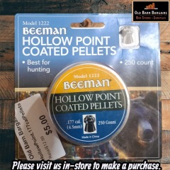 BEEMAN HOLLOW POINT 177 CALIBER PELLETS MSRP$12.99