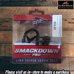 TROPHY TAKER SMACKDOWN PRO LIMB DRIVEN ARROW REST MSRP $110.00