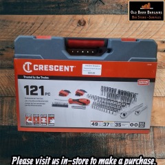 CRESCENT 121 PIECE PROFESSIONAL TOOL SET MSRP $109.99
