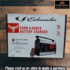 SCHUMACHER FARM AND RANCH BATTERY CHARGER MSRP$69.99