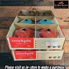 CROCK-POT MINI ROUND CASSEROLE DISHES 9.6 OZ COMPARE TO $9.99
