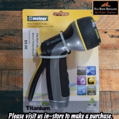 MELNOR METAL 7 PATTERN NOZZLE MSRP$19.99