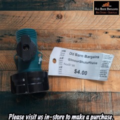 GILMOUR HOSE SHUT OFF VALVE MSRP$7.99