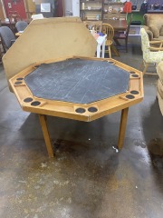Octagonal Foldable Poker Table