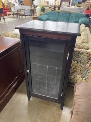Espresso Wine Cabinet