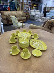 1970's Noritake Primastone Genuine Stoneware Set of 41