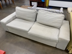 Minimalist Low Boy Grey Couch