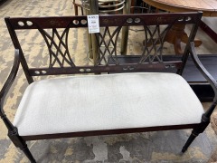 Regency Style Settee