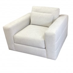 Local Manufacturer Light Grey Oversized Chair