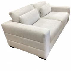 Local Manufacturer Light Grey 2 Cushion Sofa