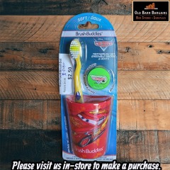 BRUSH BUDDIES CARS TOOTHBRUSH SET