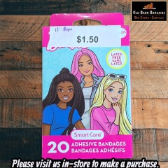 BARBIE 20 PACK ADHESIVE BANDAGES
