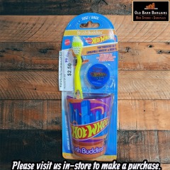 BRUSH BUDDIES HOT WHEELS TOOTHBRUSH SET