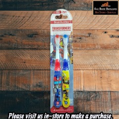 TRANSFORMERS BRUSH BUDDIES TWO PACK COMPARE $2.99