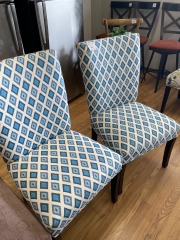 Blue Diamond Dining Chair