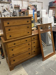 8 Drawer Dresser & Mirror