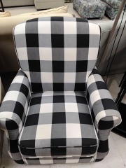 Swivel Arm Chair