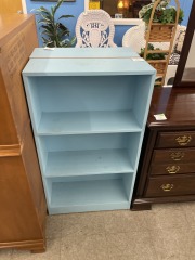 Light Blue Bookcase