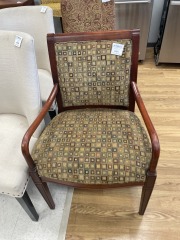 Checkered Dining Chair