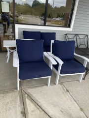Outdoor 4 Pc, Loveseat Set