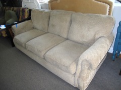 3 Cushion Rolled Arm Sofa