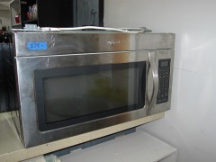 'Whirlpool' Over-The-Range Microwave