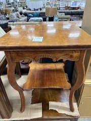 Antique Oak Occasional Table