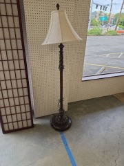 Floor Lamp (Bronze, Cream)