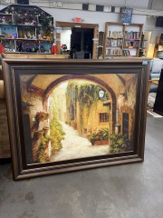 Floral Tunnel in Sicily 59 x 47 Canvas
