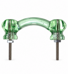 Colored Glass Bridge Handle