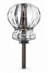 Colored Glass Furniture Knob
