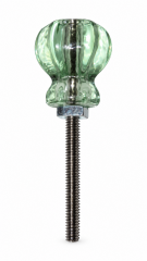 Colored Glass Furniture Knob