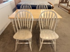 Online: D-Kitchen Table w\/ 4 chairs