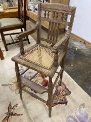 Vintage High Chair For Display Only