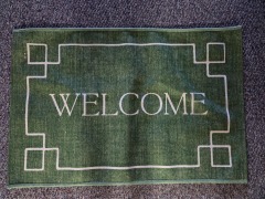 WELCOME mat,