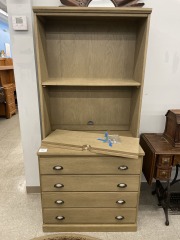 File Cabinet with Shelves
