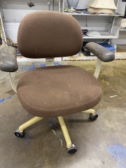 Sturdy Brown Vintage Office Chair