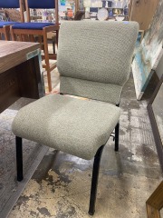 Comfy Multi-Tweed Beige Chair