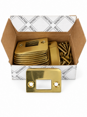 Brass Door Strike Plate Lot