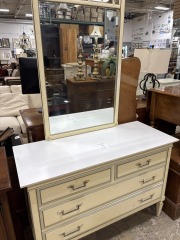 French Provincial Dresser with Mirror