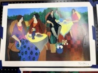 Online: Itzchak Tarkay, Morning Social, Art