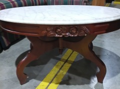 Marble top coffee table 3593