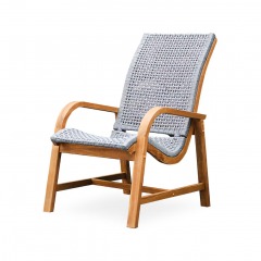 4224 PAL | CAMBRIDGE Casual Dunham Teak Rope Lounge Chair
